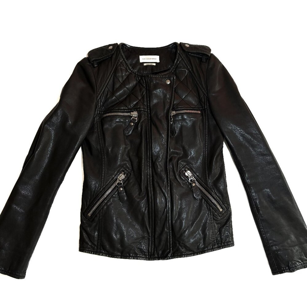 Isabel Marant Etoile Lambskin Leather Jacket